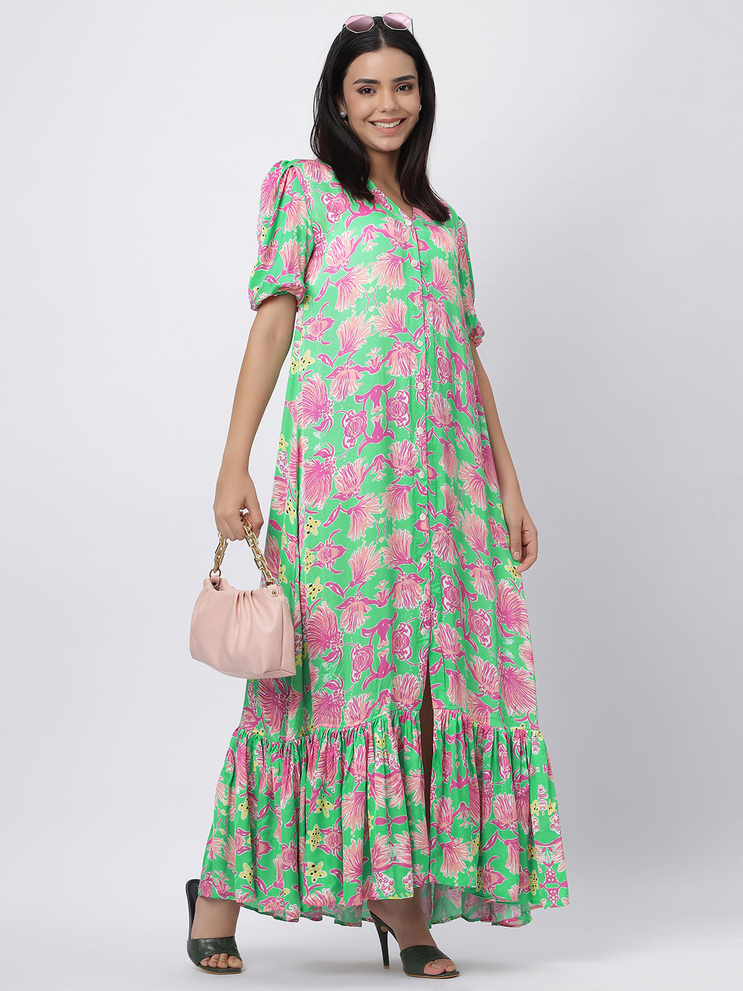 Positano Frill Dress